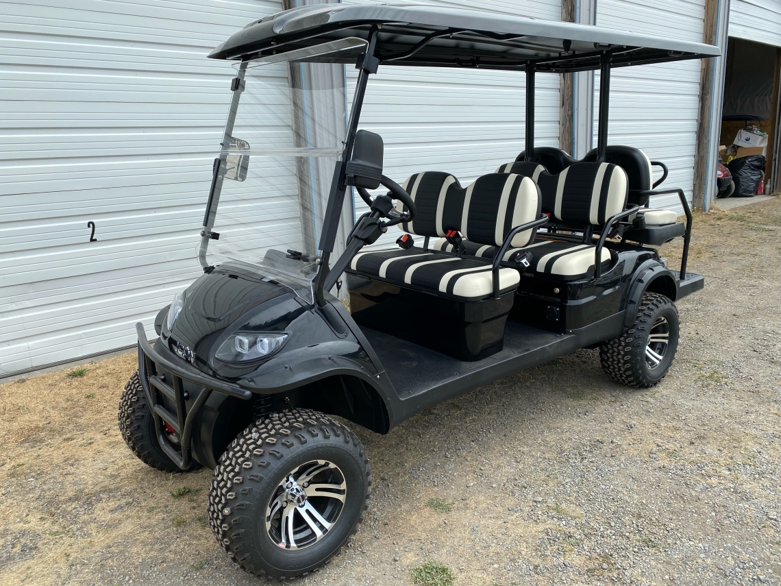 2022ICONElectricVehiclesi60LRavenBlack Mt. Vernon, WA Golf