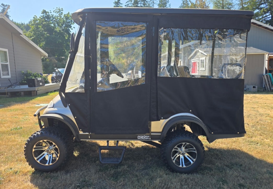 2024 ICON EV i40L eco - Champagne Lithium Golf Car - Electric