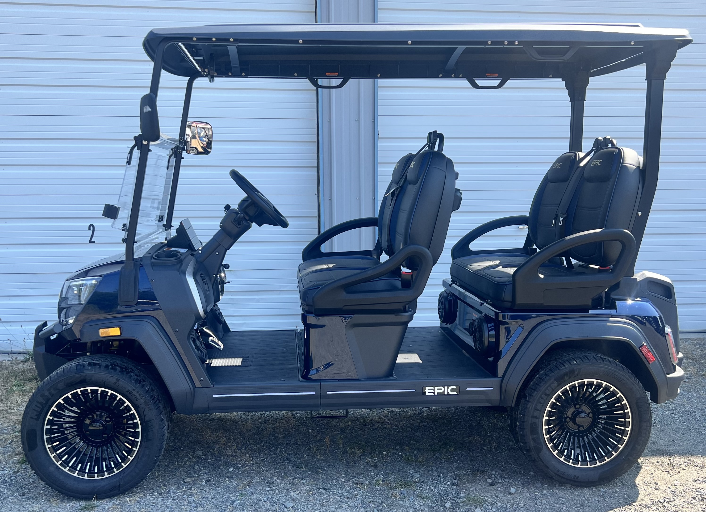 2026 Epic Carts E40FX - Midnight Blue Golf Car